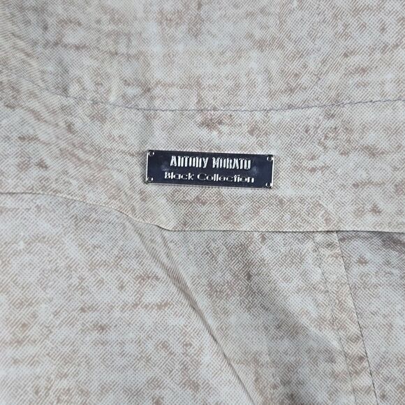 Antony Morato Men's Beige‎ Safari Long Sleeve Collared Full Zip Jacket Size XXL - Picture 5 of 9